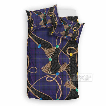 Payne Scottish Tartan Twisted Ropes Stylized Bedding Set UK Bedding Set UK Double 79*79 inch - Tartan Vibes Clothing