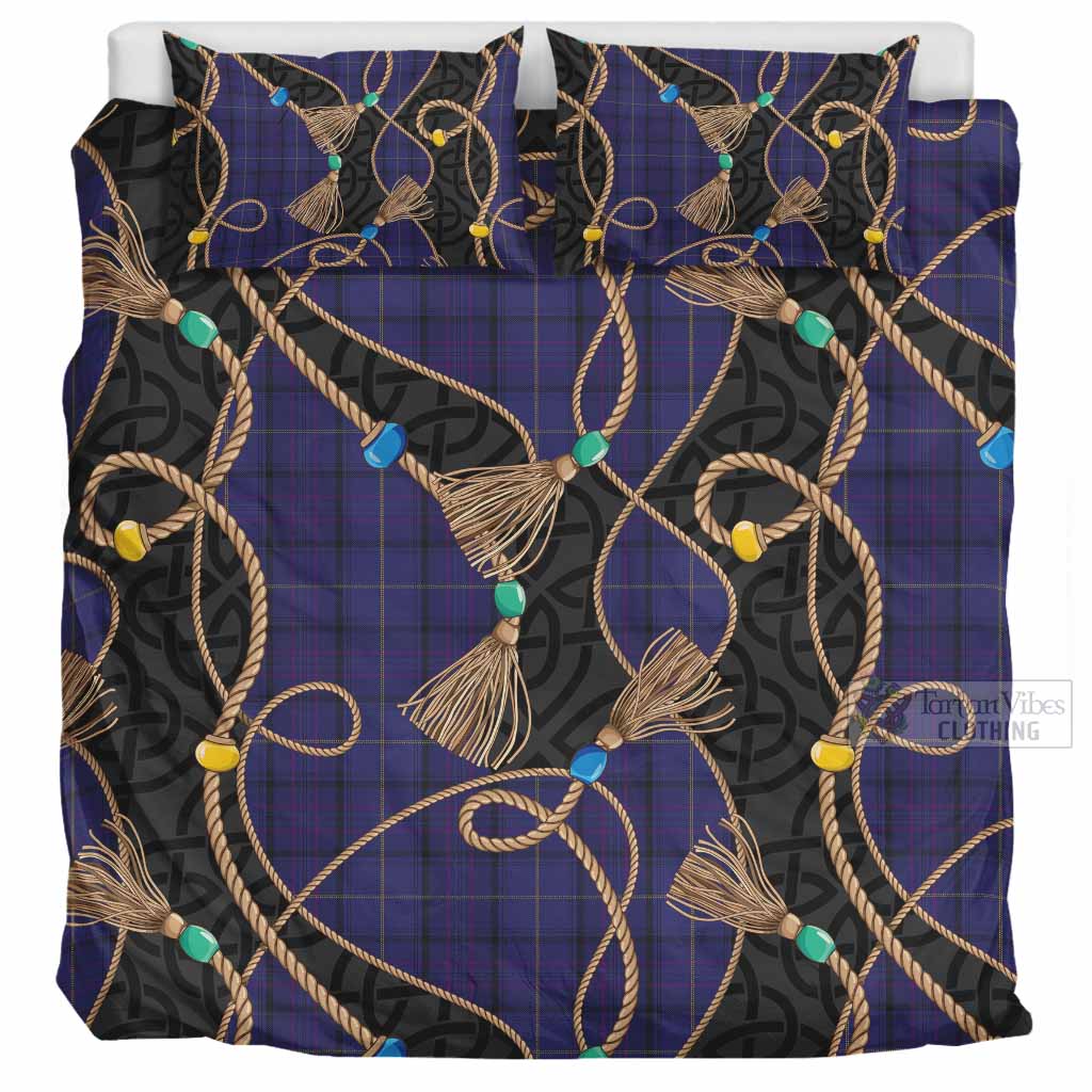 Payne Scottish Tartan Twisted Ropes Stylized Bedding Set UK Bedding Set UK Super King 104*94 inch - Tartan Vibes Clothing
