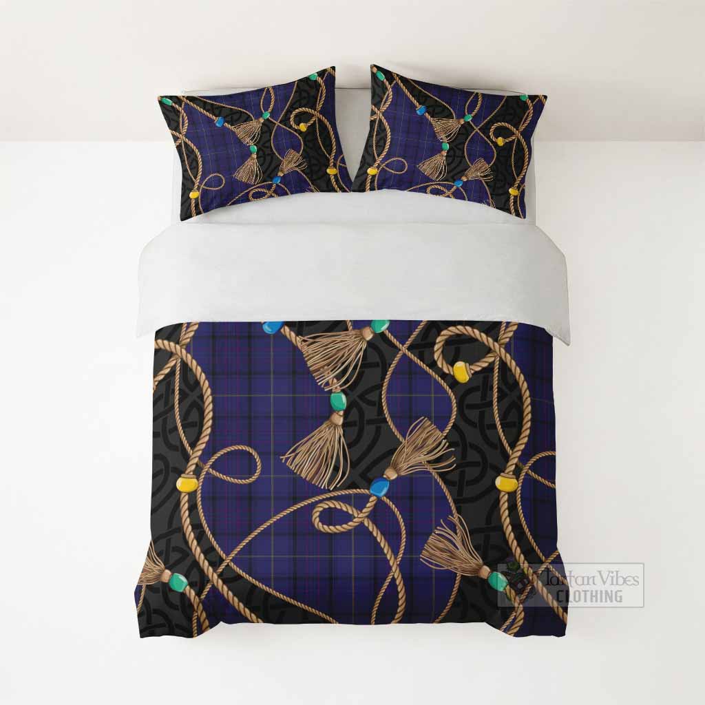 Payne Scottish Tartan Twisted Ropes Stylized Bedding Set - Tartan Vibes Clothing