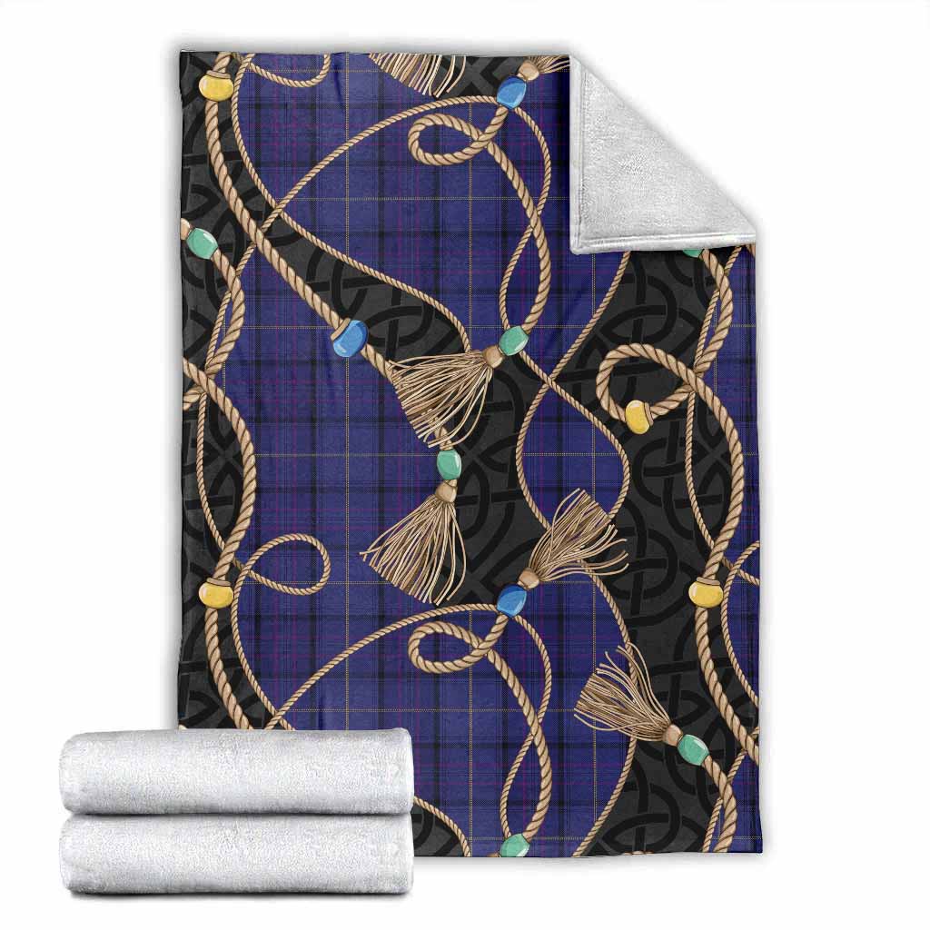 Payne Scottish Tartan Twisted Ropes Stylized Blanket X-Large 59 x 79 inches 150 x 200 cm - Tartan Vibes Clothing
