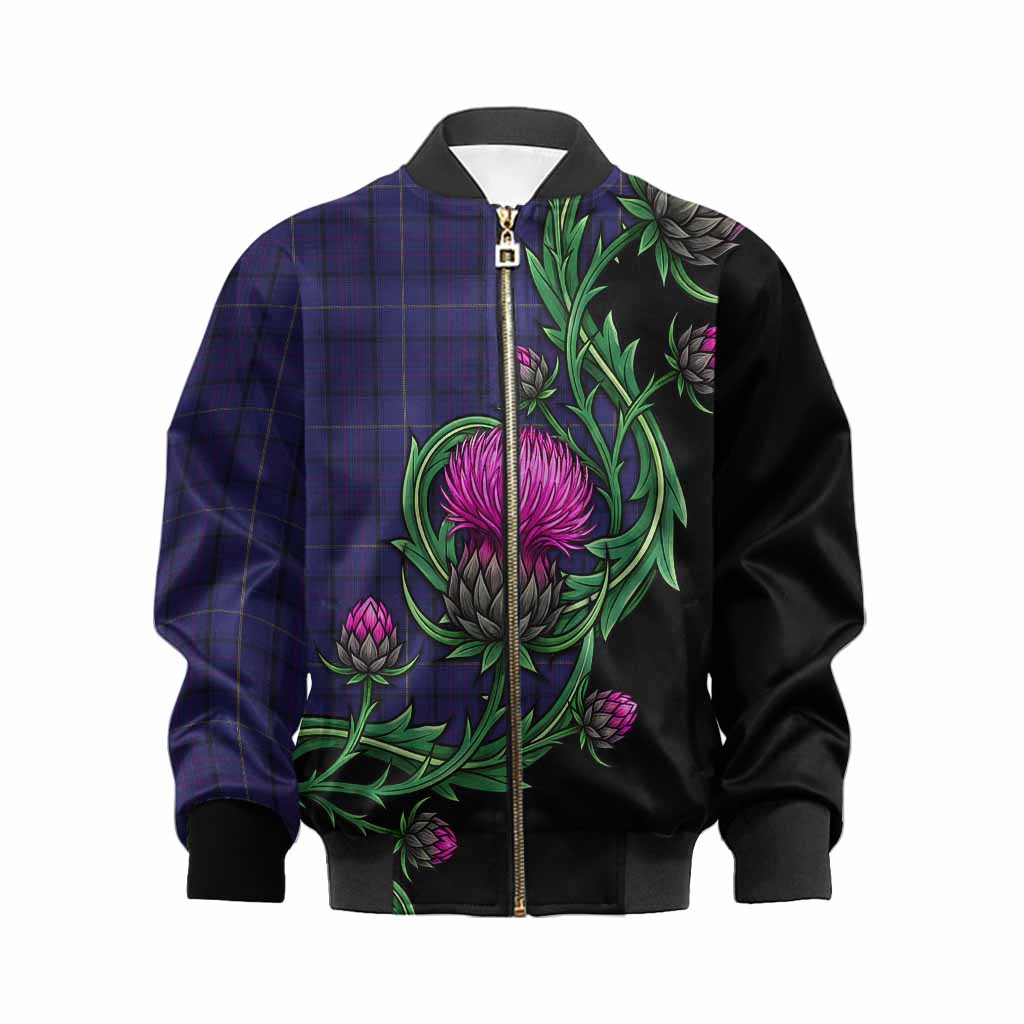 Payne Tartan Kid Bomber Jacket Resilient Scottish Thistle Kid XS - Tartan Vibes Clothing