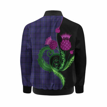 Payne Tartan Kid Bomber Jacket Traditional Scottish Thistle