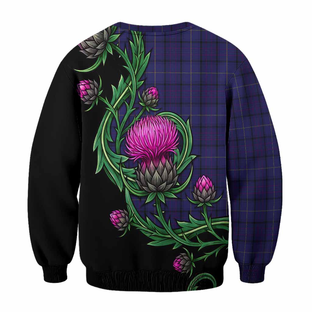 Payne Tartan Sweatshirt Resilient Scottish Thistle - Tartan Vibes Clothing