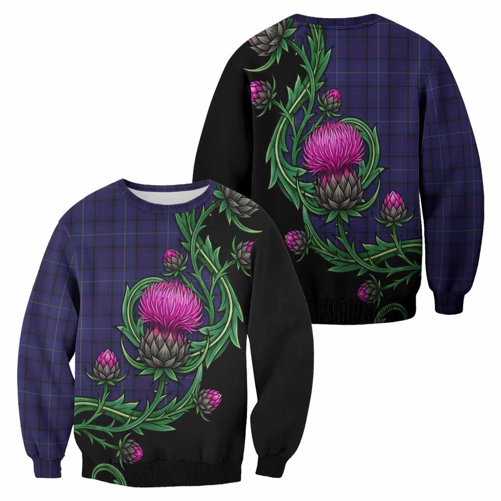 Payne Tartan Sweatshirt Resilient Scottish Thistle - Tartan Vibes Clothing