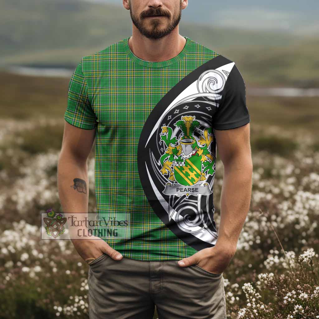 Pearse Irish Clan T-Shirt Celtic Circle Style - Tartan Vibes Clothing