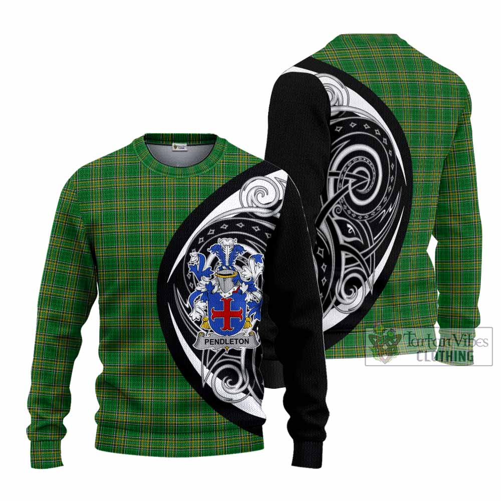 Tartan Vibes Clothing Pendleton Irish Clan Knitted Sweater Celtic Circle Style