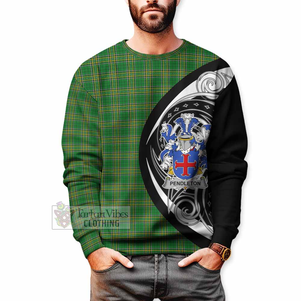 Pendleton Irish Clan Sweatshirt Celtic Circle Style - Tartan Vibes Clothing