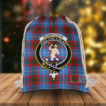Pennycook Tartan Christmas Santa's Bag with Family Crest - Tartan Vibes Clothing