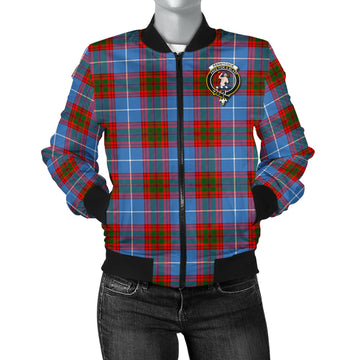 Pennycook Tartan Bomber Jacket with Family Crest