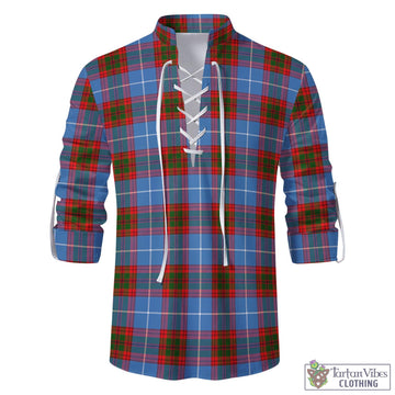 Pennycook Tartan Men's Scottish Traditional Jacobite Ghillie Kilt Shirt - Tartan Vibes Clothing