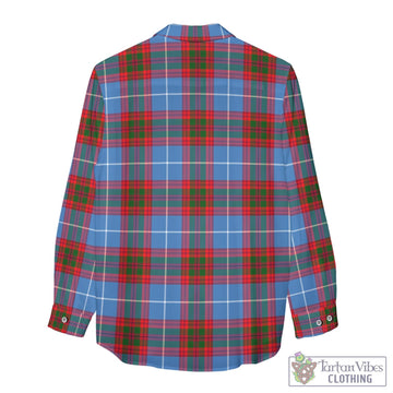 Pennycook Tartan Womens Casual Shirt with Family Crest