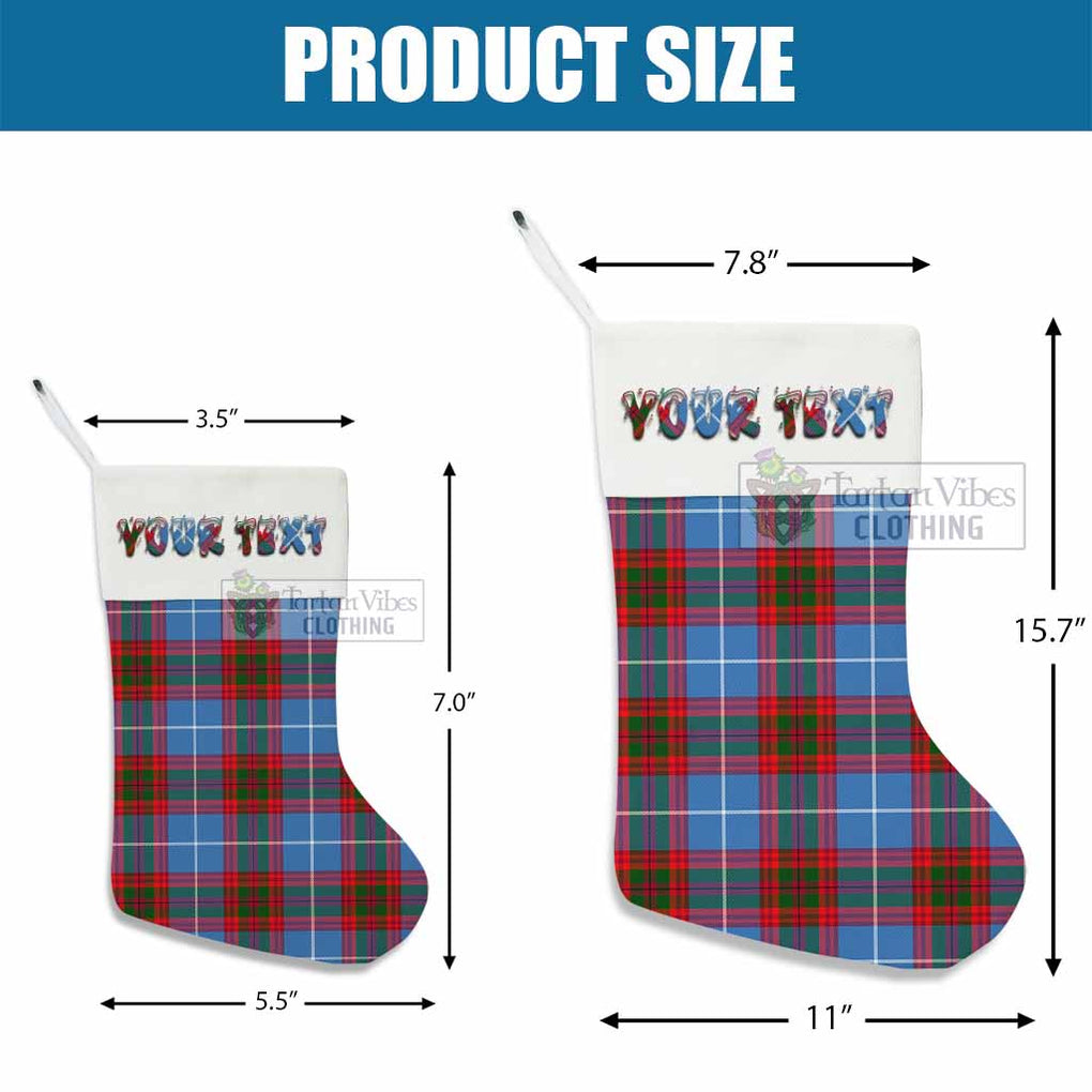 Pennycook Tartan Christmas Stocking with Personalized Text - Tartan Vibes Clothing
