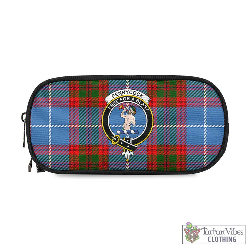 Pennycook Tartan Pen and Pencil Case with Family Crest - Tartan Vibes Clothing