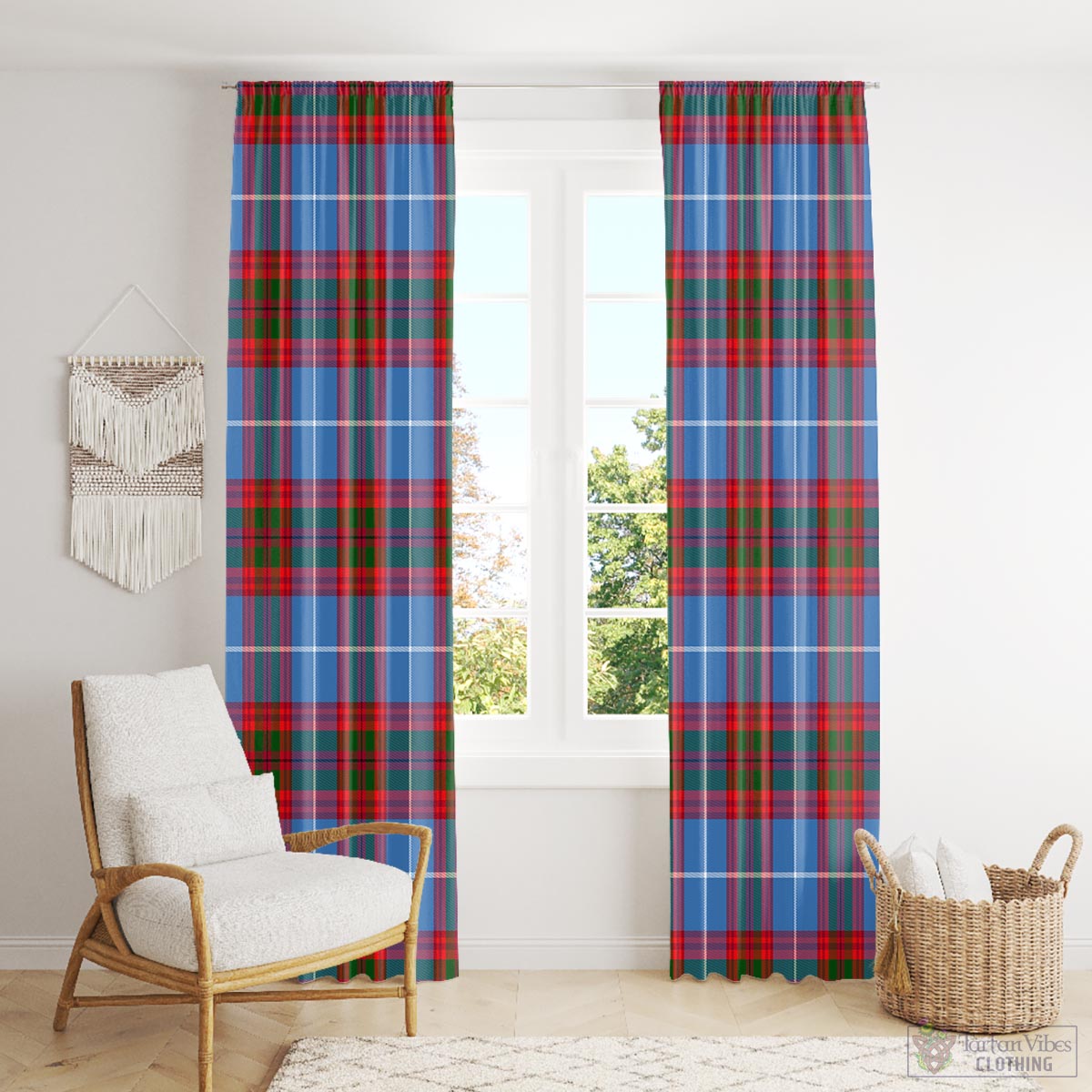 Pennycook Tartan Window Curtain