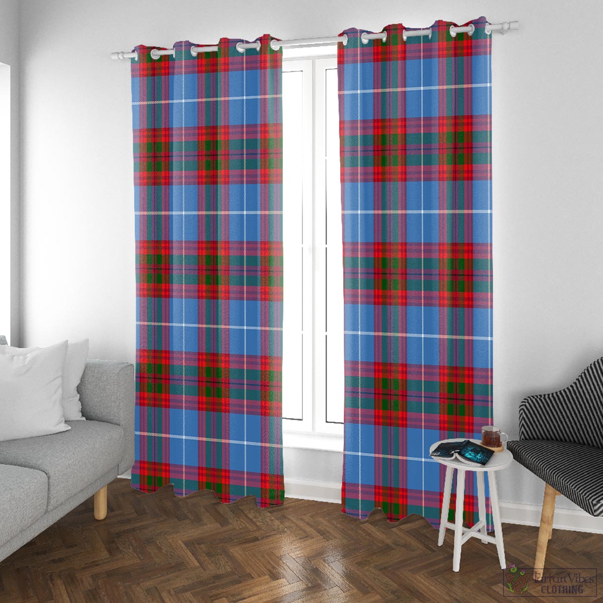 Pennycook Tartan Window Curtain