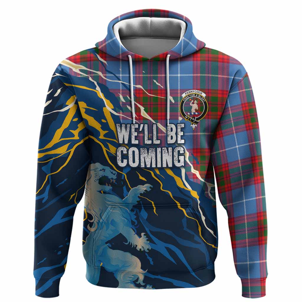 Pennycook Scotland Tartan Hoodie WC2026 Football - We'll Be Coming