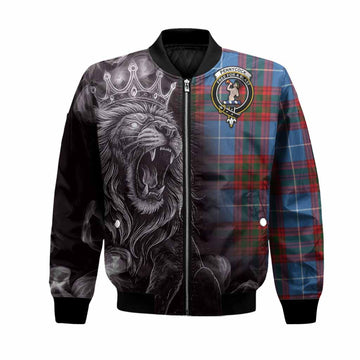 Pennycook Tartan Bomber Jacket Roaring Lion Heritage