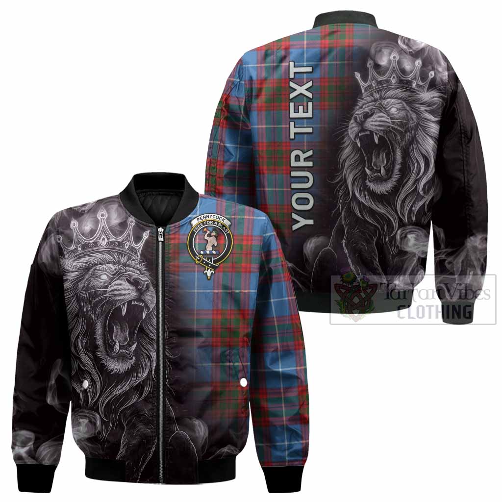 Pennycook Tartan Bomber Jacket Roaring Lion Heritage