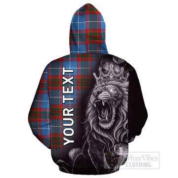 Pennycook Tartan Cotton Hoodie Roaring Lion Heritage