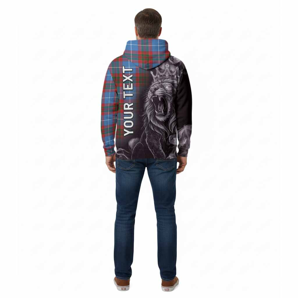 Pennycook Tartan Cotton Hoodie Roaring Lion Heritage