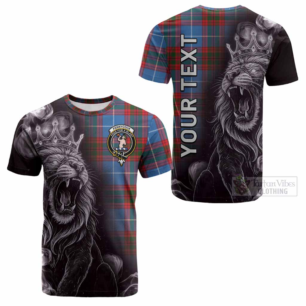 Pennycook Tartan Cotton T-shirt Roaring Lion Heritage