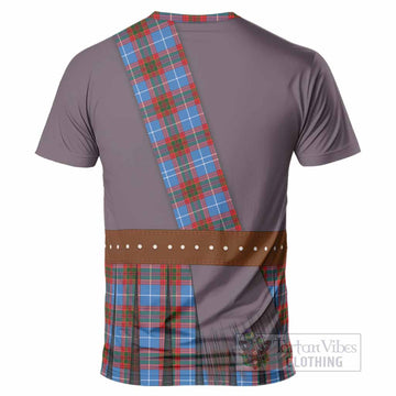 Pennycook Tartan Crest T-Shirt Kilt Costume Style