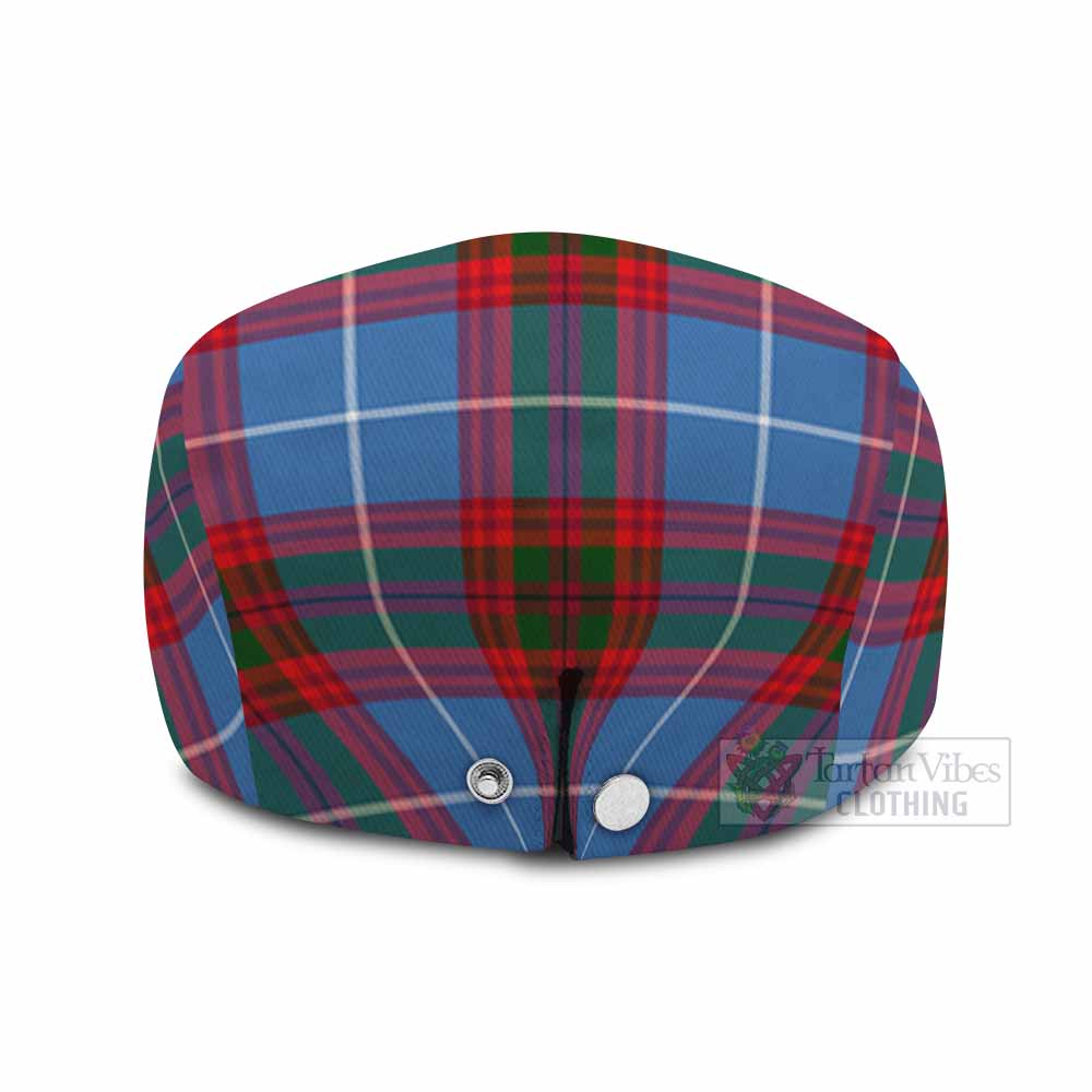 Pennycook Tartan Jeff Cap, Tartan Flat Cap