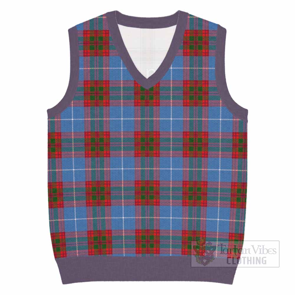 Pennycook Tartan Knitted V-Neck Vest - Tartan Vibes Clothing