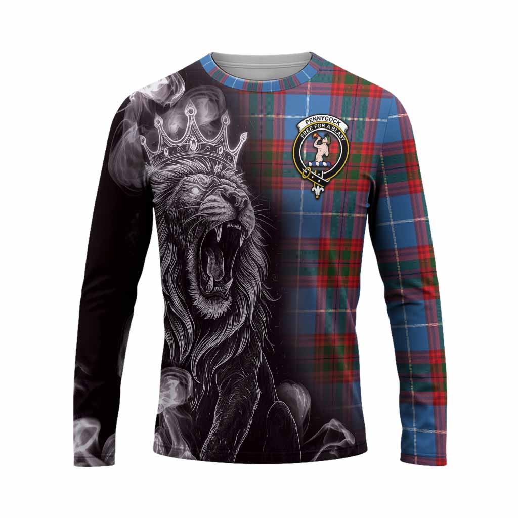 Pennycook Tartan Long Sleeve T-Shirt Roaring Lion Heritage