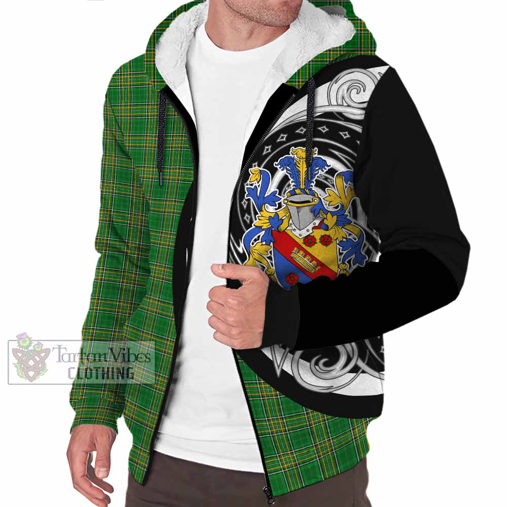 Penrose Irish Clan Sherpa Hoodie Celtic Circle Style - Tartan Vibes Clothing