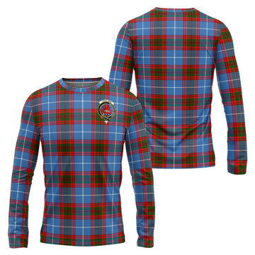 Pentland Tartan Long Sleeve T-Shirt with Family Crest Unisex - Tartan Vibes Clothing