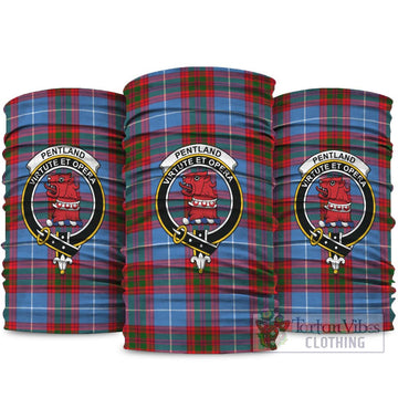 Pentland Tartan Neck Gaiters, Tartan Bandanas, Tartan Head Band with Family Crest package One Size - Tartan Vibes Clothing