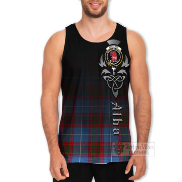 Pentland Tartan Men's Tank Top Featuring Alba Gu Brath Family Crest Celtic Inspired Men - Tartan Vibes Clothing