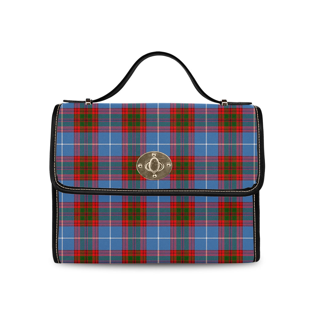 pentland-tartan-leather-strap-waterproof-canvas-bag