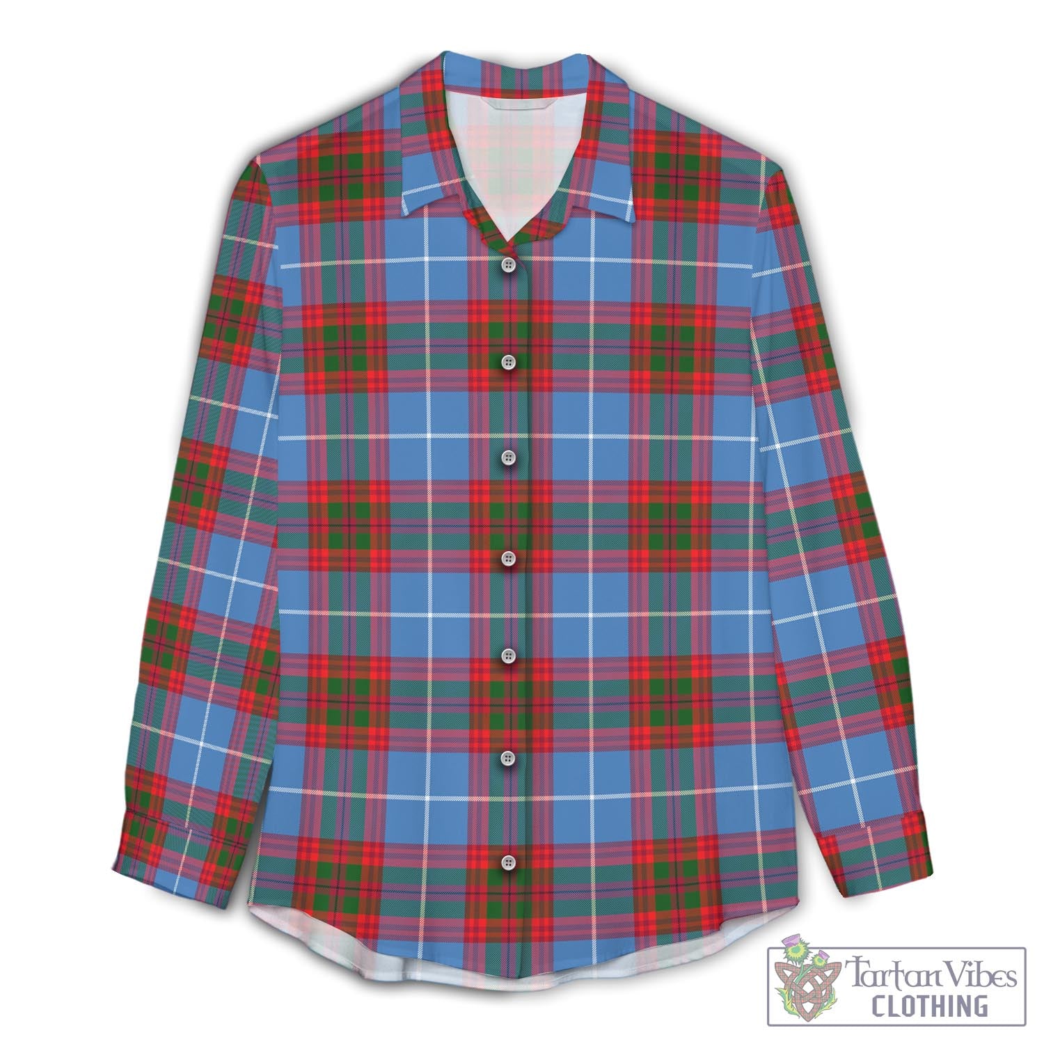 Pentland Tartan Women's Casual Shirt - Tartan Vibes Clothing