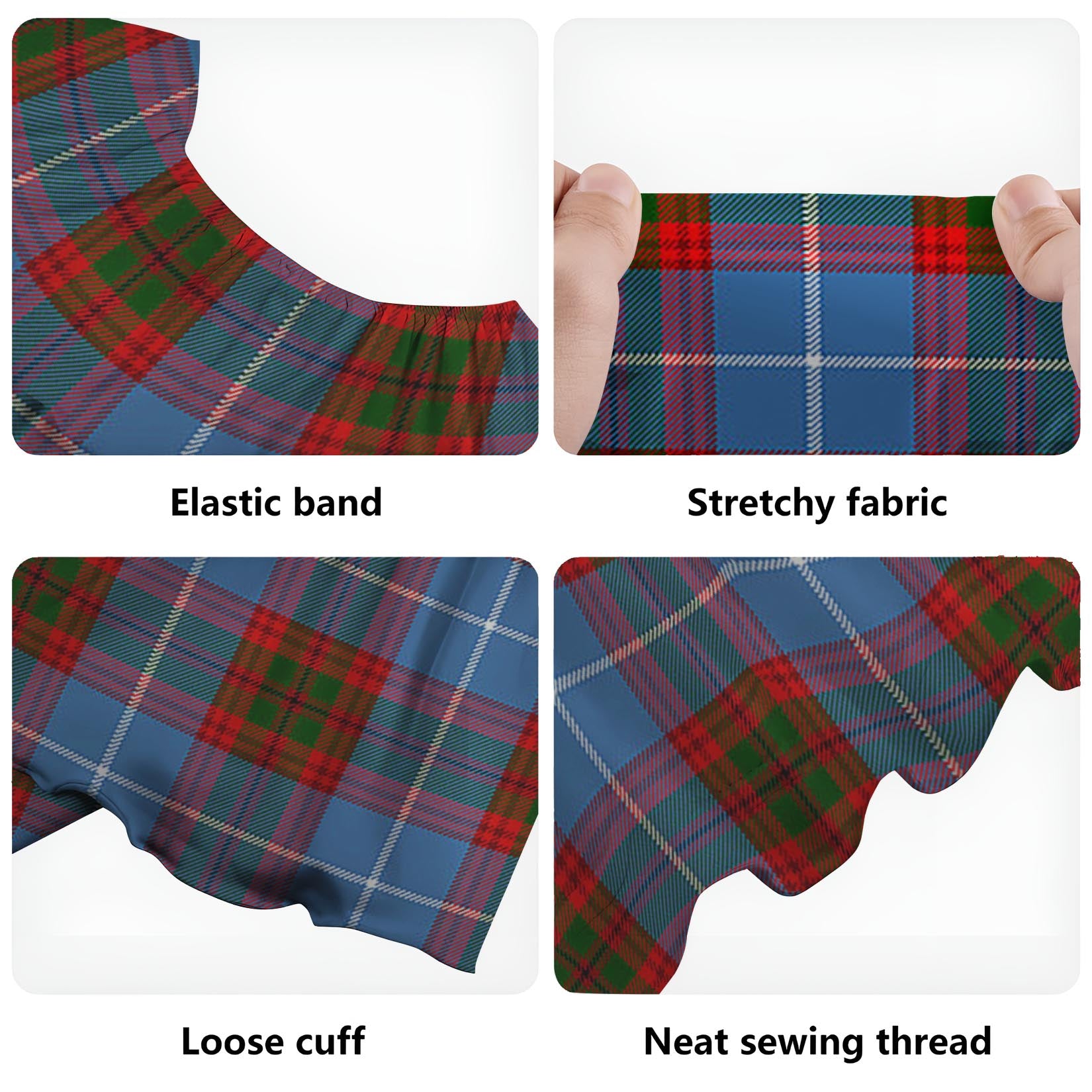 Pentland Tartan Off Shoulder Long Dress - Tartan Vibes Clothing