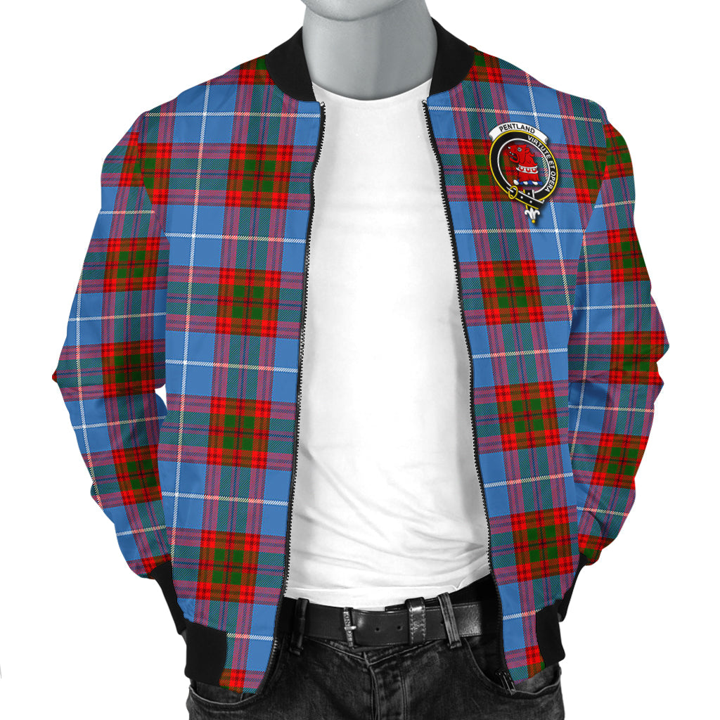 Cumming Hunting Weathered Tartan Plaid Bomber Jacket