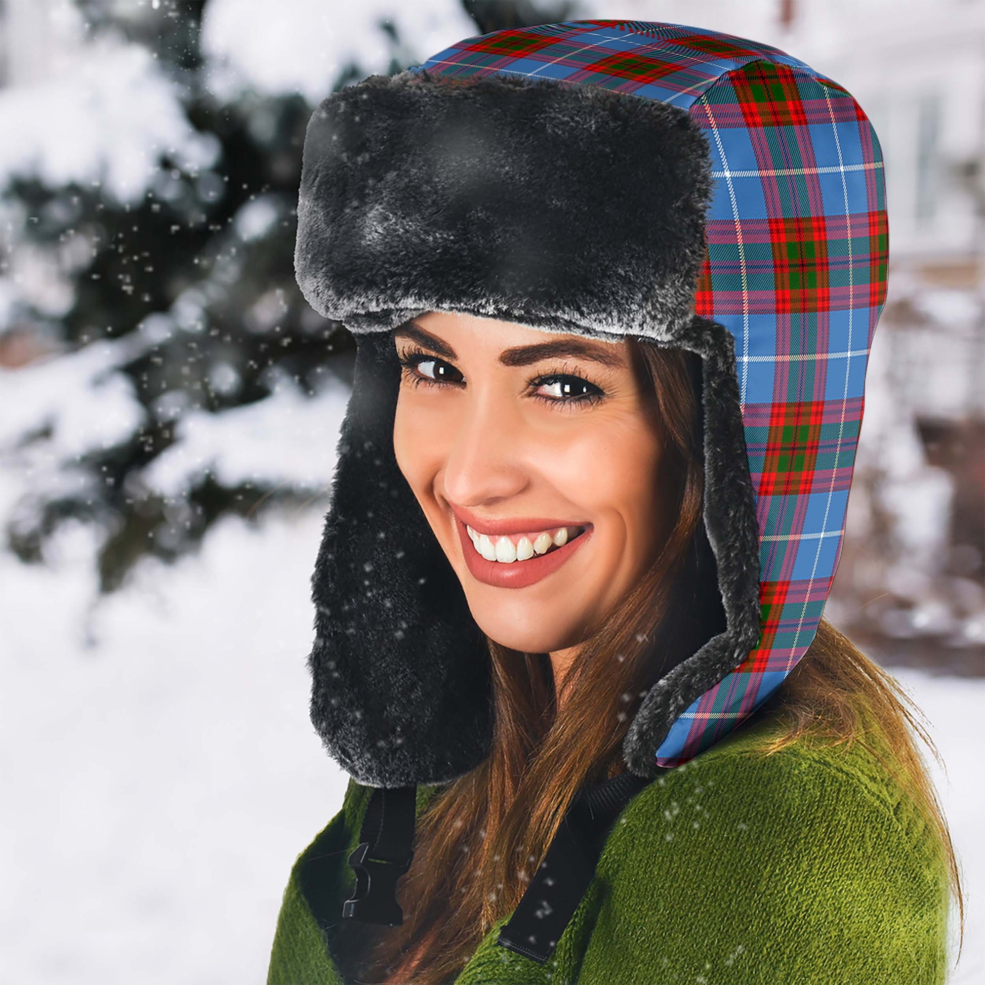 Pentland Tartan Winter Trapper Hat - Tartan Vibes Clothing
