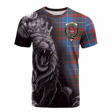 Pentland Tartan Cotton T-shirt Roaring Lion Heritage