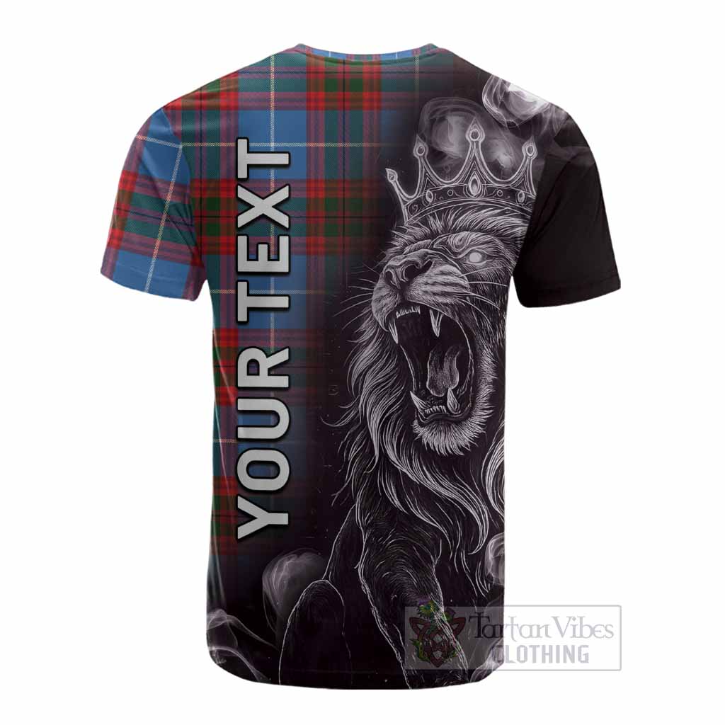 Pentland Tartan Cotton T-shirt Roaring Lion Heritage