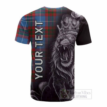 Pentland Tartan Cotton T-shirt Roaring Lion Heritage