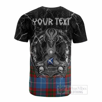 Pentland Tartan Crest Cotton T-shirt Celtic Odin's Raven Legacy