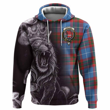 Pentland Tartan Hoodie Roaring Lion Heritage