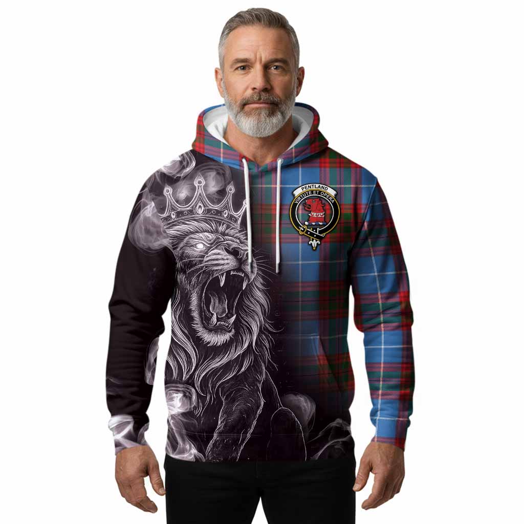 Pentland Tartan Hoodie Roaring Lion Heritage