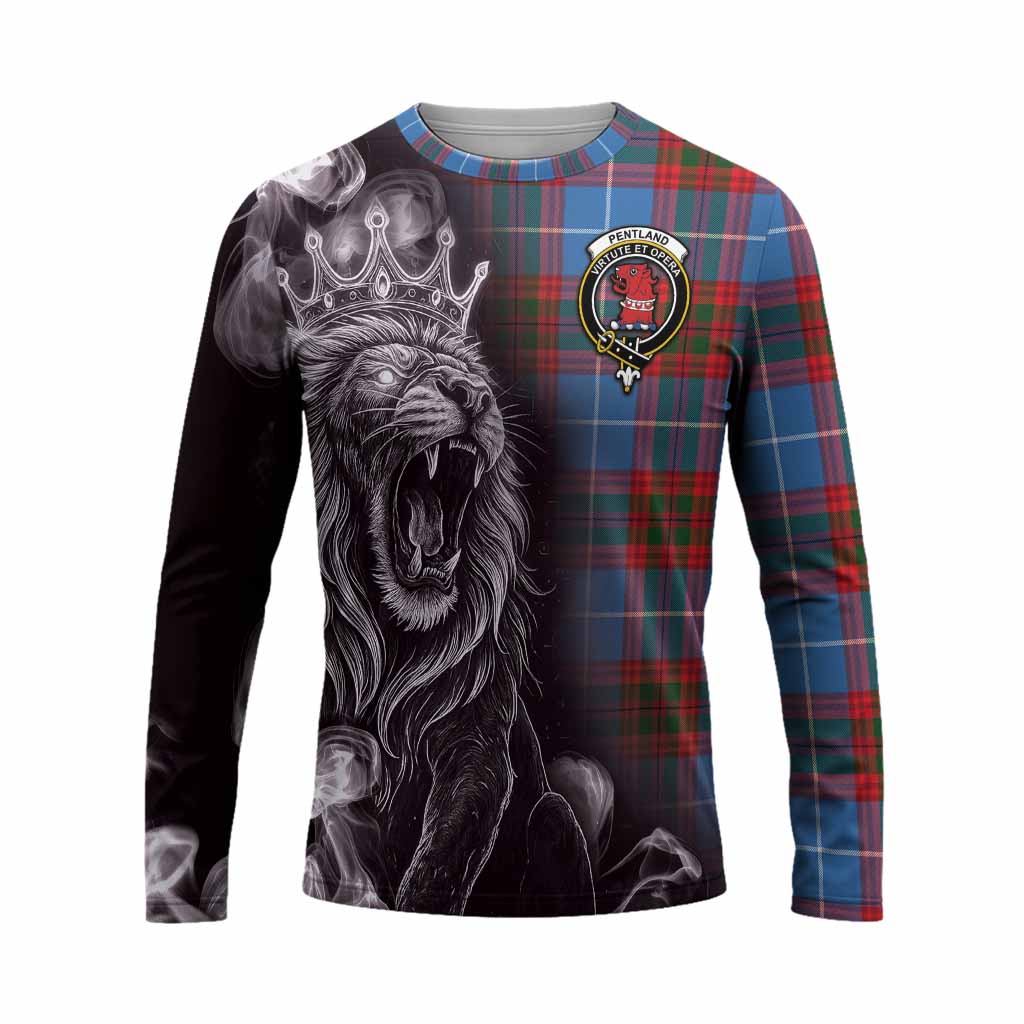 Pentland Tartan Long Sleeve T-Shirt Roaring Lion Heritage