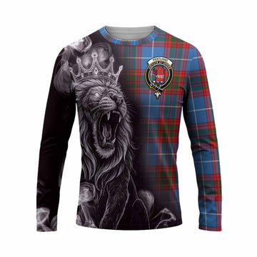 Pentland Tartan Long Sleeve T-Shirt Roaring Lion Heritage