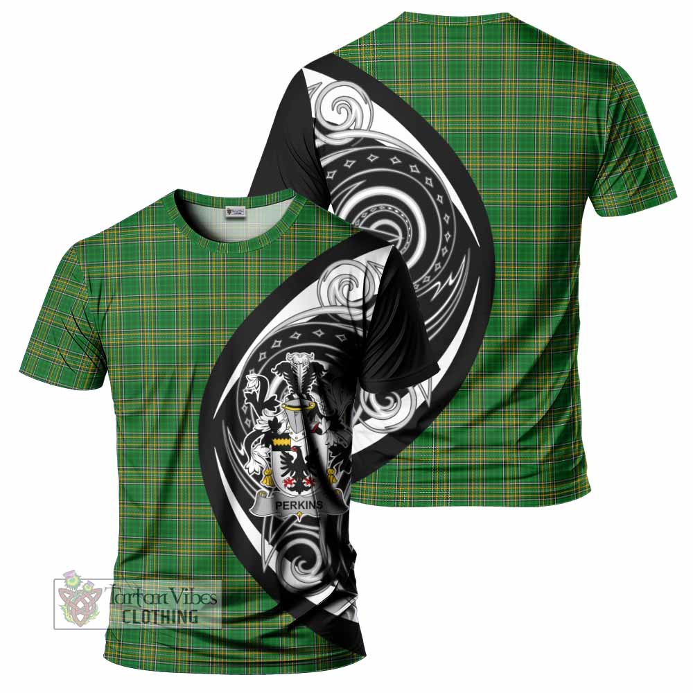 Perkins Irish Clan T-Shirt Celtic Circle Style - Tartan Vibes Clothing