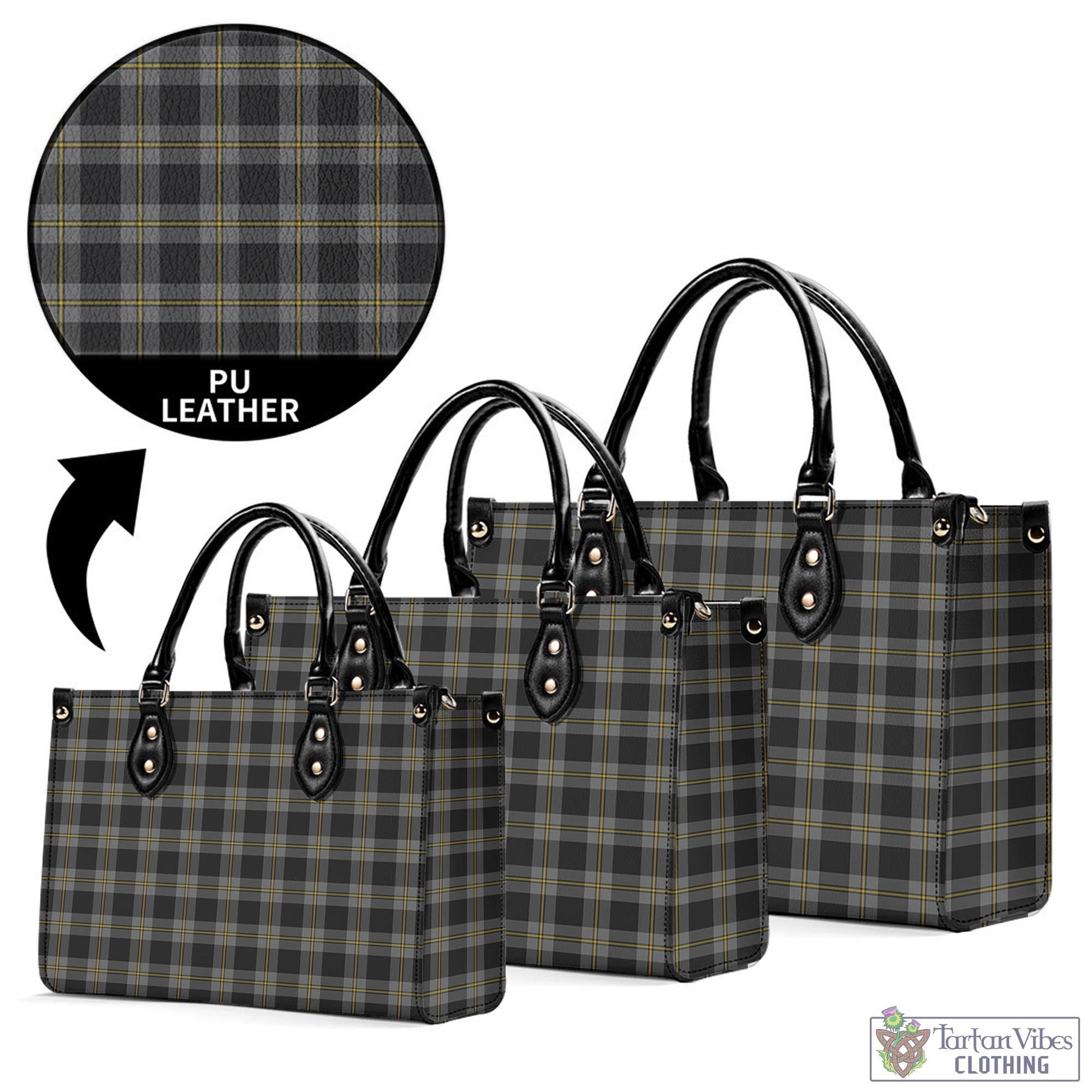 Perry Ancient Tartan Luxury Leather Handbags - Tartan Vibes Clothing