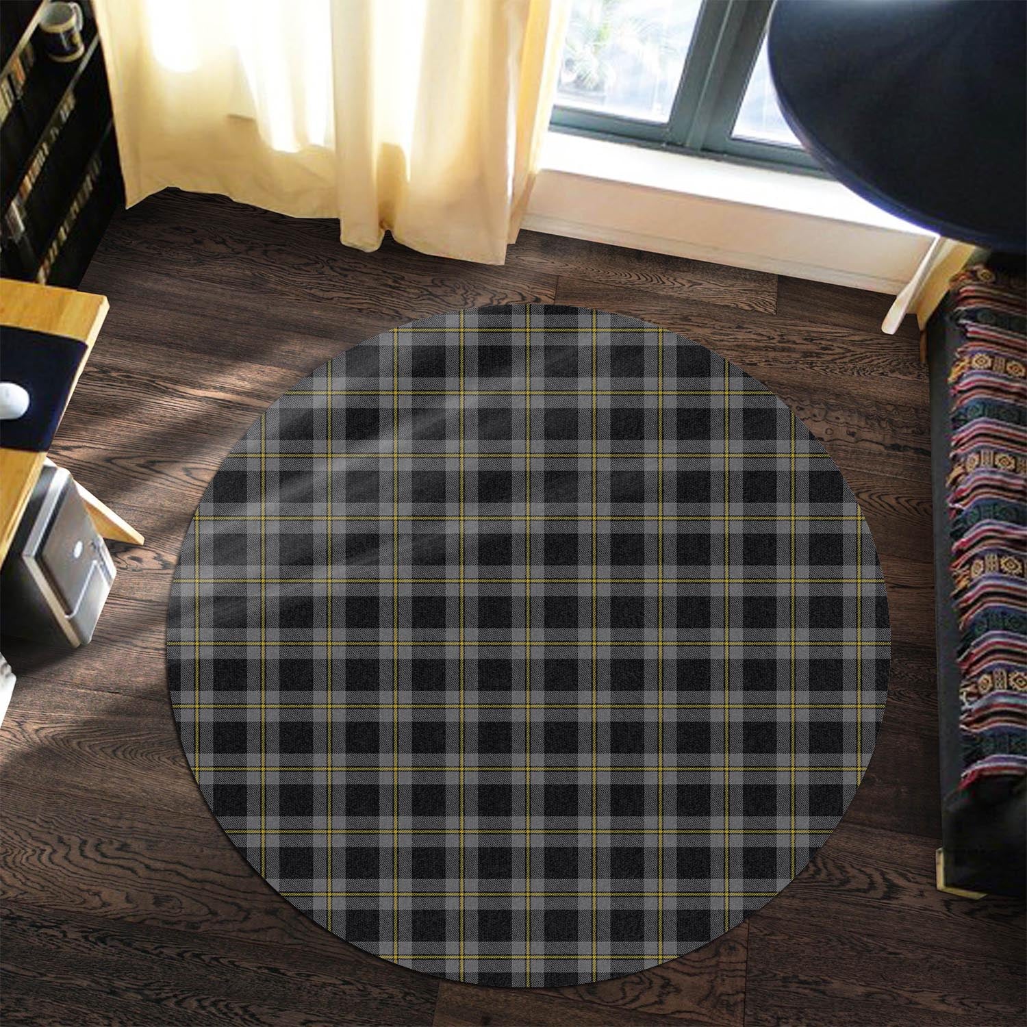 Perry Ancient Tartan Round Rug Premium Round Rug - Tartan Vibes Clothing