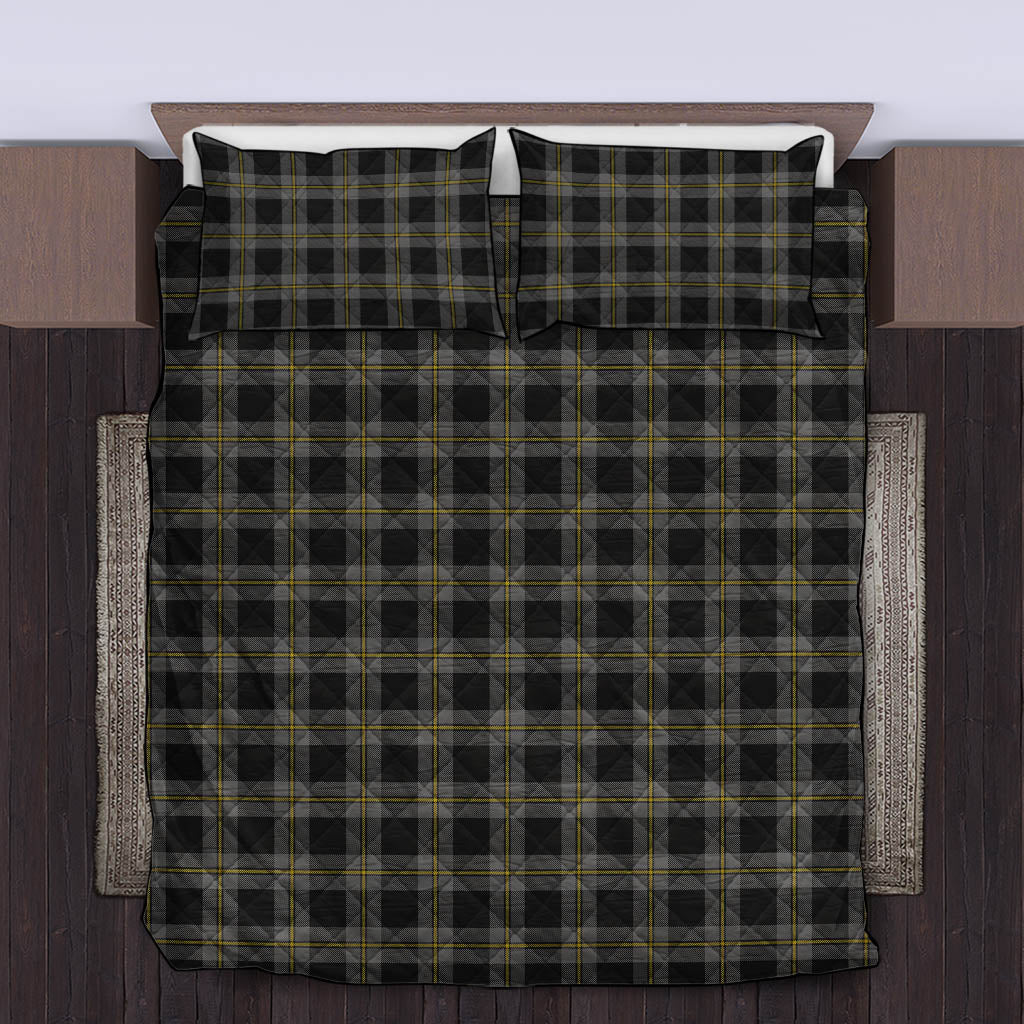 Perry Ancient Tartan Quilt Bed Set King - Tartan Vibes Clothing